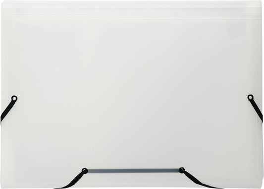 KOLMA Sammelmappe Daily Easy A4 11.017.00 farblos, 13 Taschen, Kolmaflex Idealshop