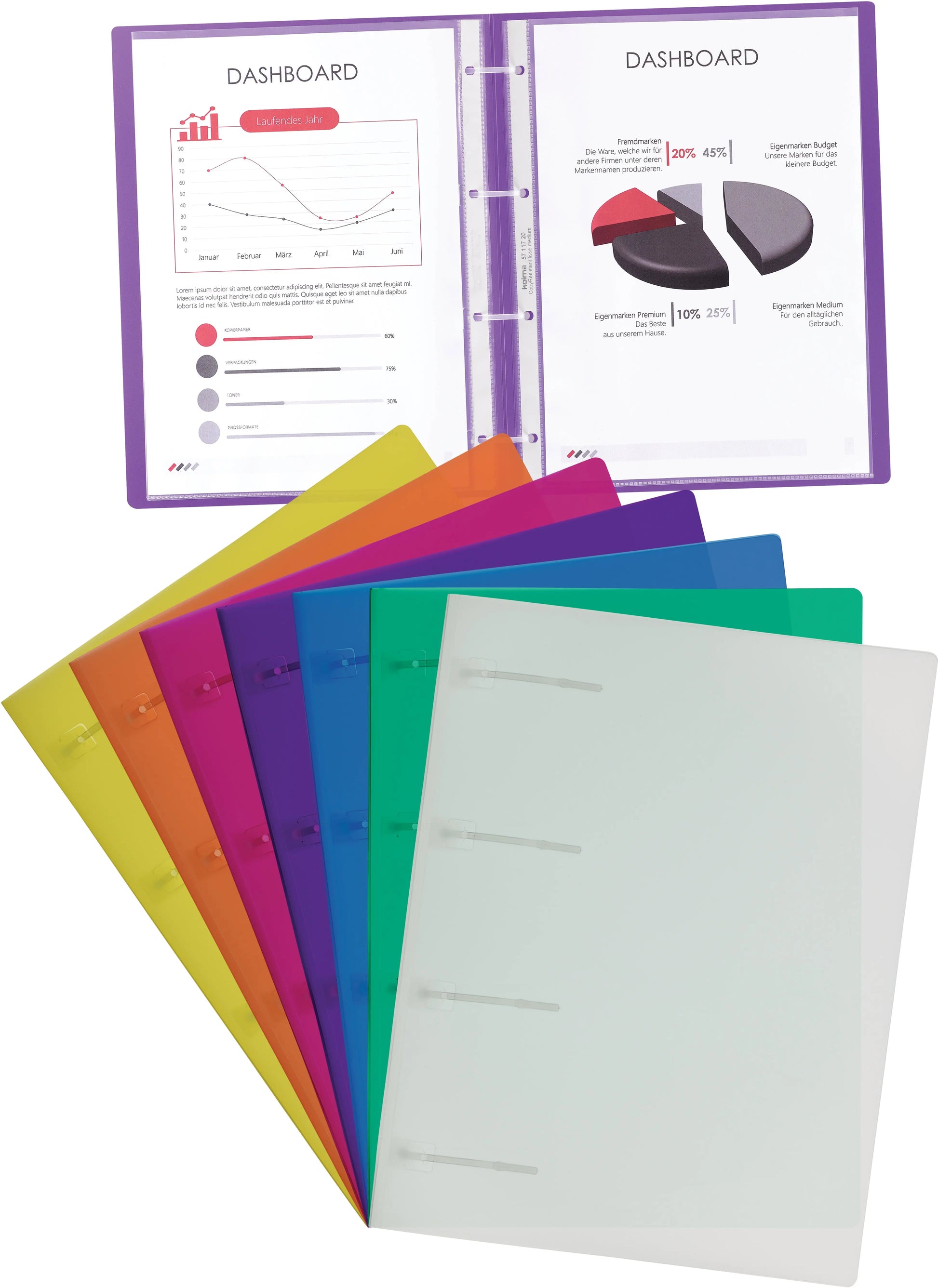 KOLMA Schnellhefter Easy A4 11.025.01 grün Idealshop