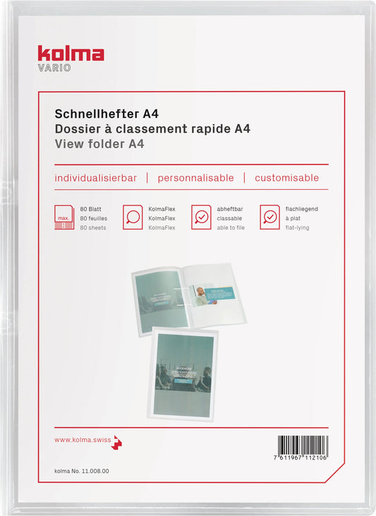 KOLMA     Schnellhefter Vario         A4 Idealshop