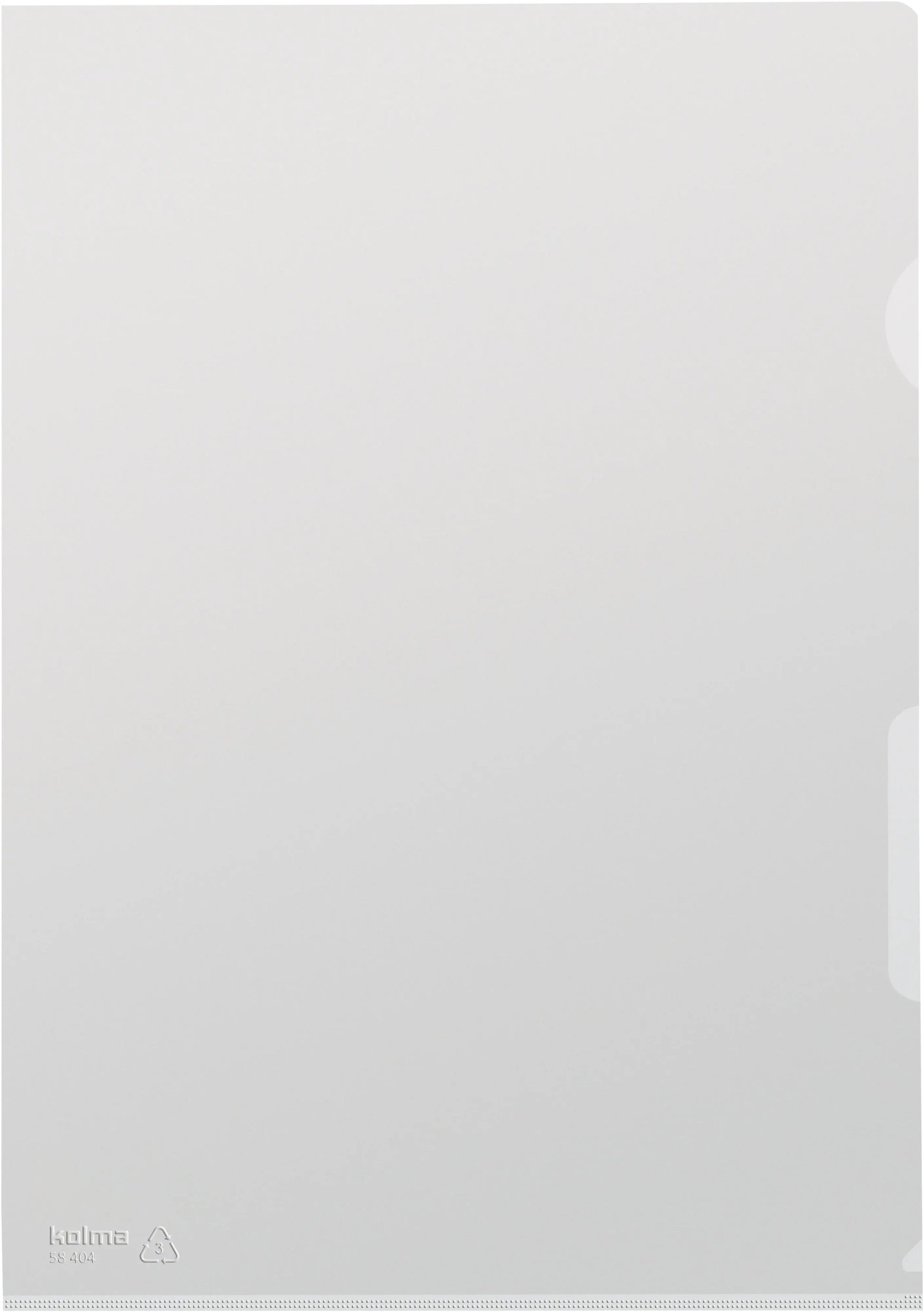 KOLMA Sichtmappe Visa Dossier A4 58.404.00 transparent 100 Stk. Idealshop