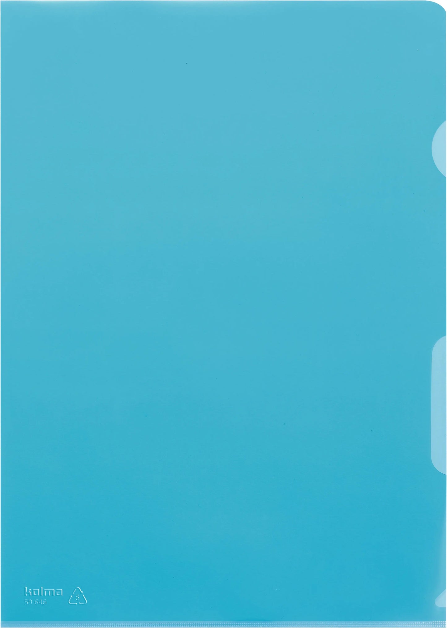 KOLMA Sichtmappen Superstrong A4 59.646.05 blau glatt 10 Stück Idealshop