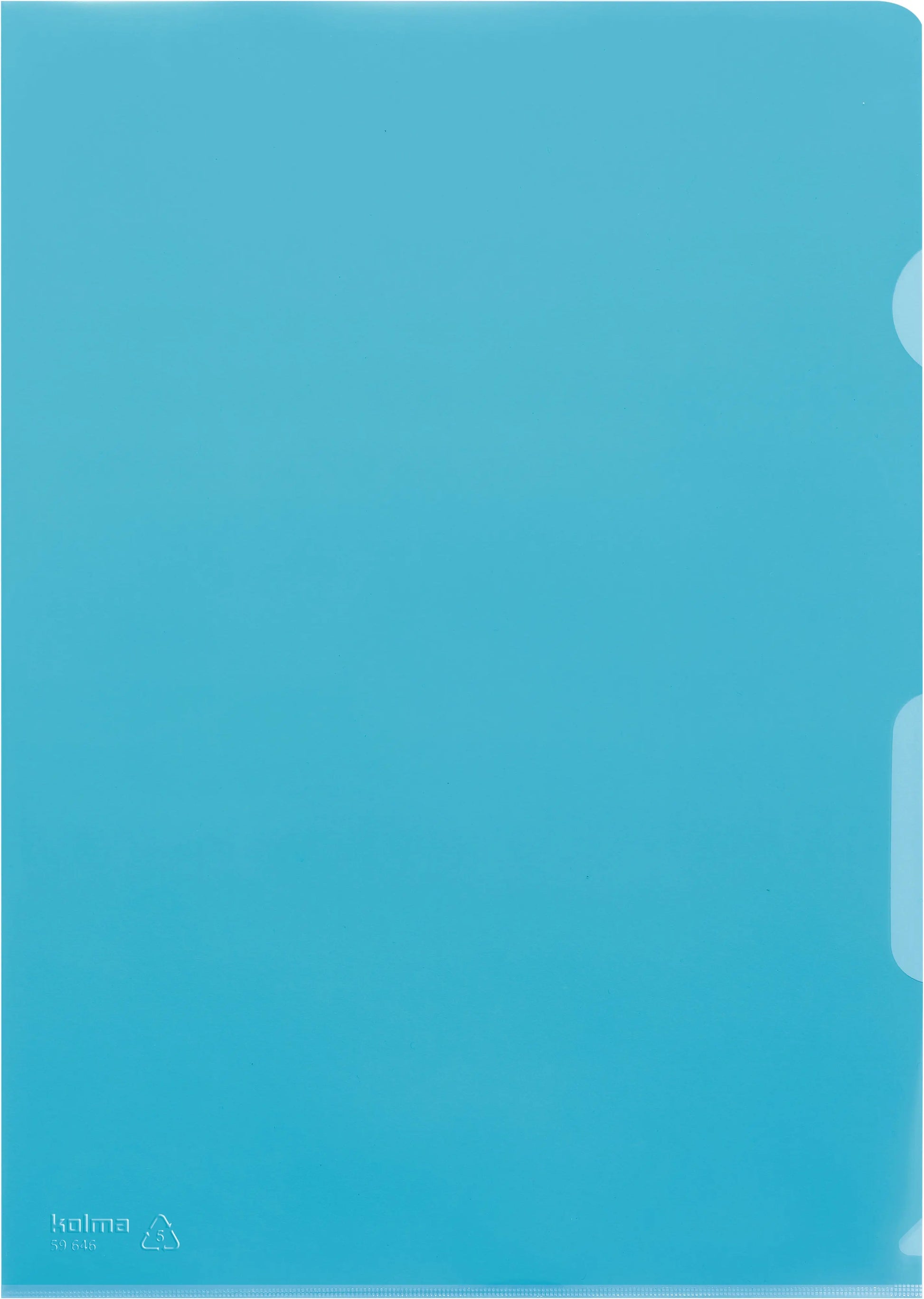 KOLMA Sichtmappen Superstrong A4 59.646.05 blau glatt 10 Stück Idealshop