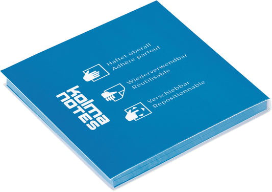 KOLMA kolma NOTES 76x76mm 13.009.05 1x100 Blatt blau Idealshop