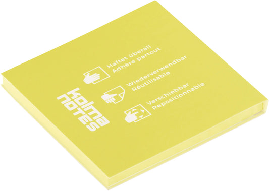 KOLMA kolma NOTES 76x76mm 13.009.11 1x100 Blatt gelb Idealshop
