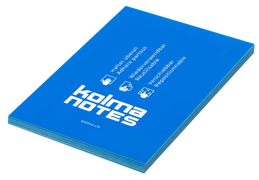 KOLMA kolma NOTES A6 13.006.05 1x100 Blatt blau Idealshop