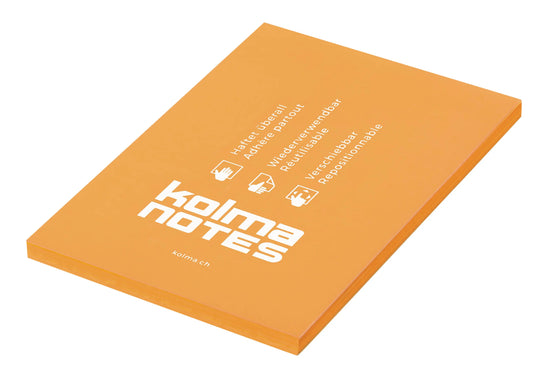 KOLMA kolma NOTES A6 13.006.12 1x100 Blatt orange Idealshop