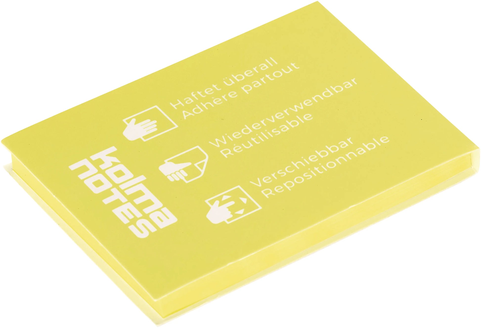 KOLMA kolma NOTES A8 13.008.11 1x100 Blatt gelb Idealshop