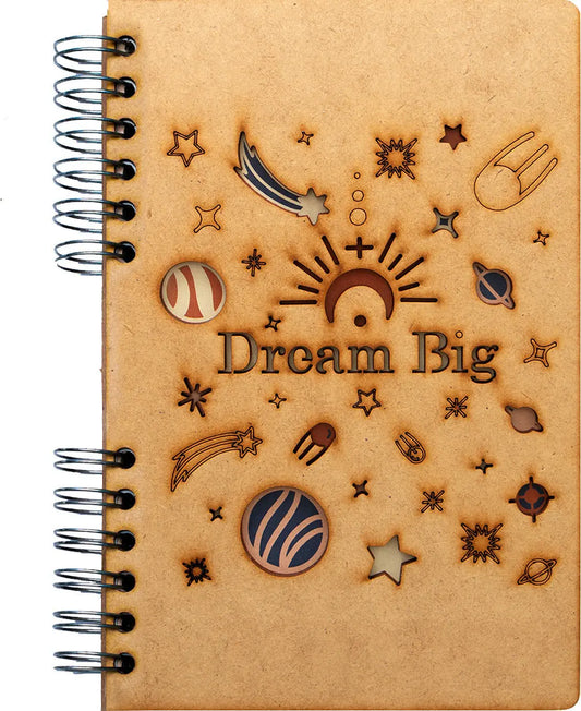 KOMONI Notizbuch Dream Big A5 DRE5G liniert 90 Blatt Idealshop