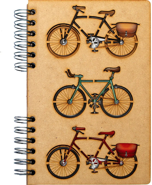 KOMONI Notizbuch Vintage bikes A5 VINF5G liniert 90 Blatt Idealshop