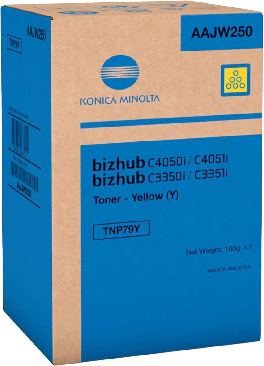 KONICA MINOLTA Toner TNP79Y yellow AAJW250 Bizhub C3350i 9000 Seiten Idealshop