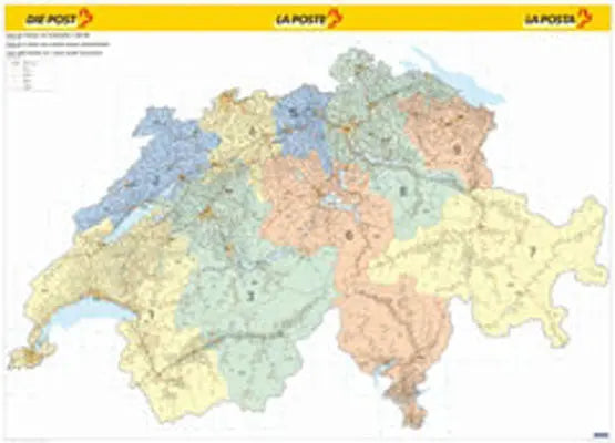 KÜMMERLY  Postleitzahlenkarte Idealshop