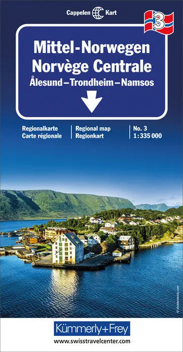 KÜMMERLY+FREY Strassenkarte 325901033 Norwegen 3 1:335'000 Idealshop