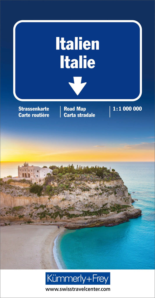 KÜMMERLY+FREY Strassenkarte 325901829 Italien 1:1'000'000 Idealshop