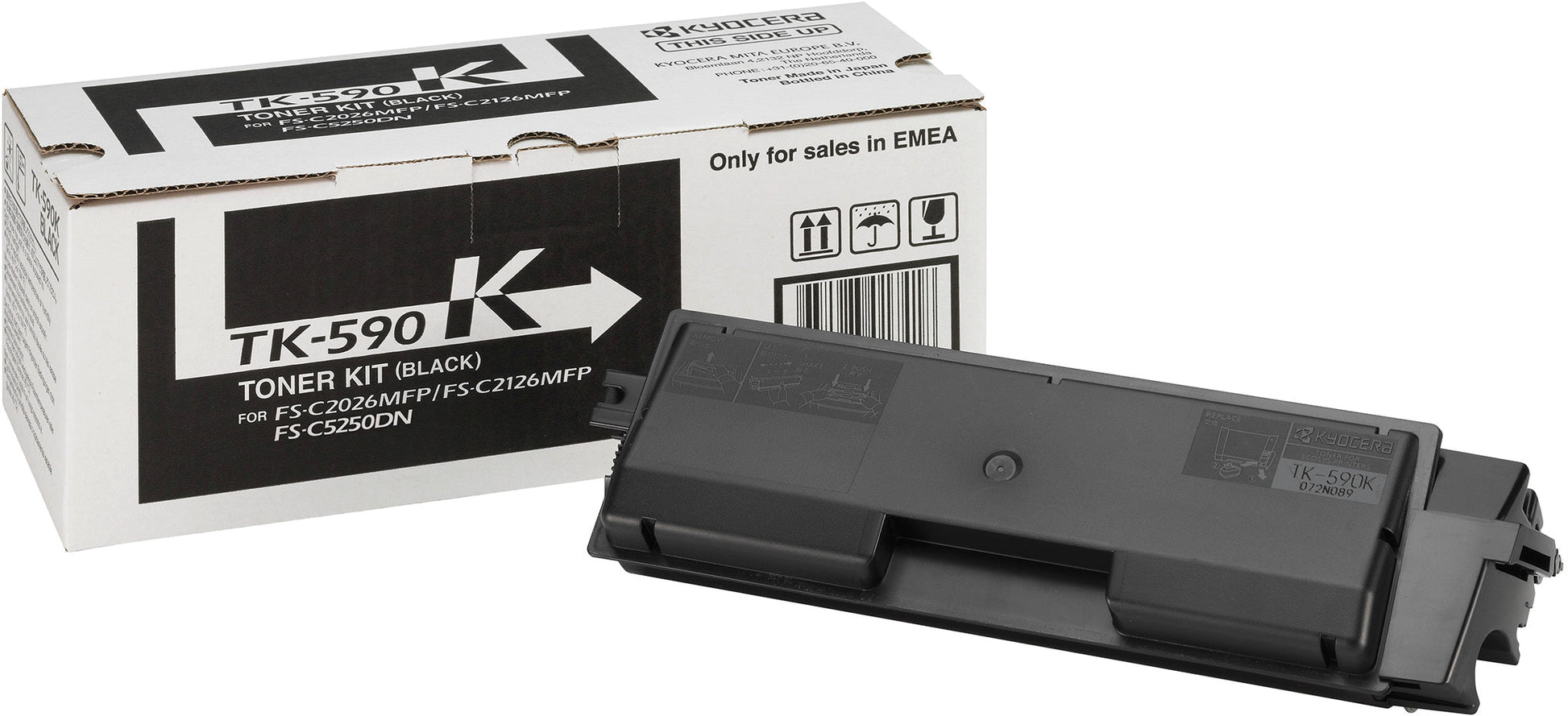 KYOCERA Toner-Modul schwarz TK-580K FS-5150DN 3500 Seiten Idealshop