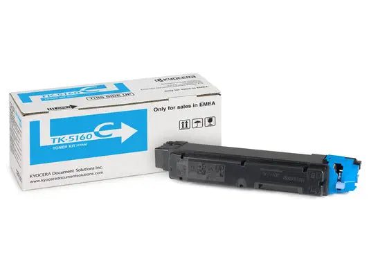 KYOCERA Toner-Modul cyan TK-5160C Ecosys P7040 12'000 Seiten Idealshop