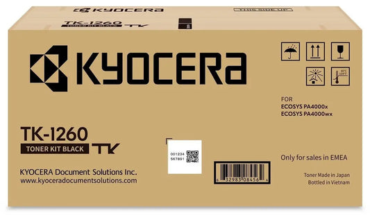 KYOCERA Toner-Modul schwarz TK-1260 Ecosys PA4000x 10'000 Seiten Idealshop