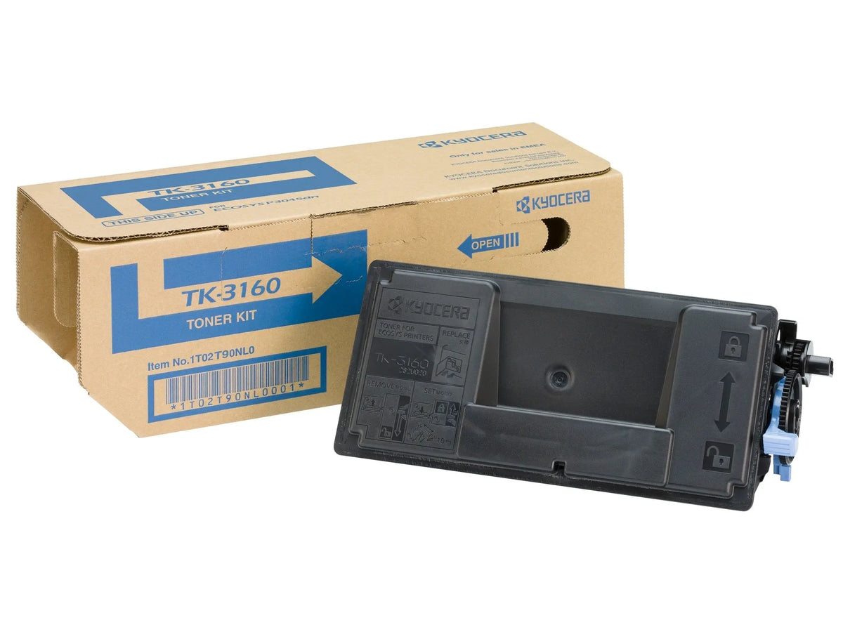 KYOCERA Toner-Modul schwarz TK-3160 ECOSYS P3045d 12'500 Seiten Idealshop