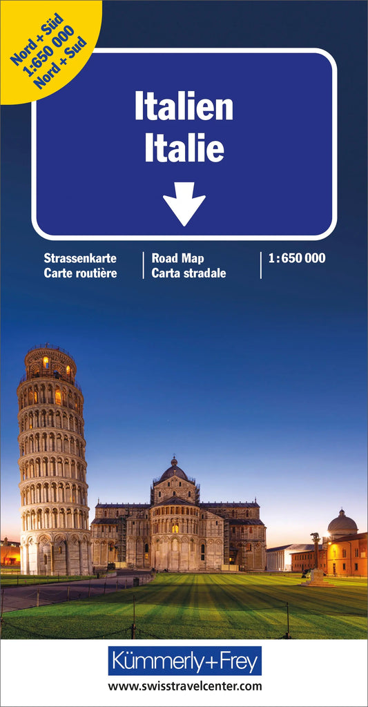 KÜMMERLY  Strassenkarte N+S Idealshop