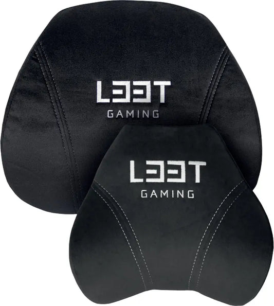 L33T Gaming Chair Cushion Set 160382 Memory Foam Velvet Idealshop
