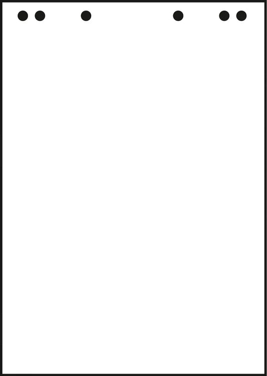 LANDRE Flipchart-Block 68x99cm 10050593 80g, blanko 5x20 Blatt Idealshop