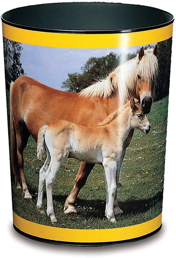 LÄUFER Papierkorb 26557 Pferde 13lt Idealshop