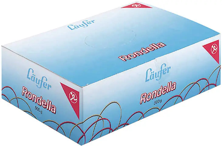 LÄUFER Rondella Gummiringe Nr. 10 50542 rot, 65mmx1,4mm 500g Idealshop