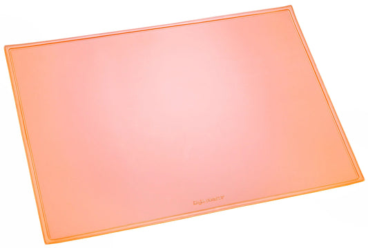 LÄUFER Schreibunterlage Durella 32626 orange-transp. 53x40cm Idealshop