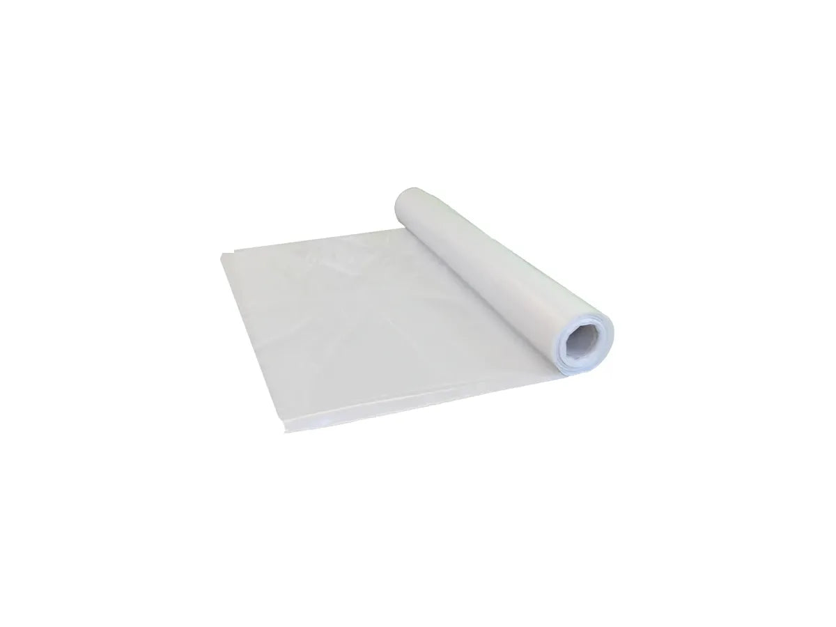 LDPE Abdeckplastik transparent, 2000mm x 50m x 0.10mm Idealshop