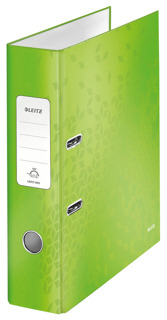 LEITZ Ordner WOW 180° 8cm 1005-00-54 grün A4 Idealshop