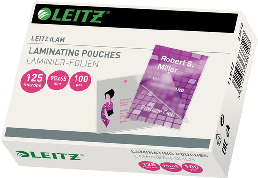 LEITZ     Laminiertasche         65x95mm