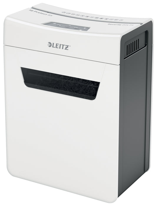 LEITZ Aktenvernichter IQ Protect 8091-20-00 8X, P-4, 14lt Idealshop
