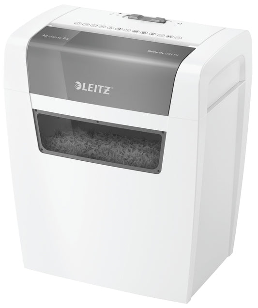 LEITZ Aktenvernichter IQ 80340000 Home, P-4, 15lt Idealshop