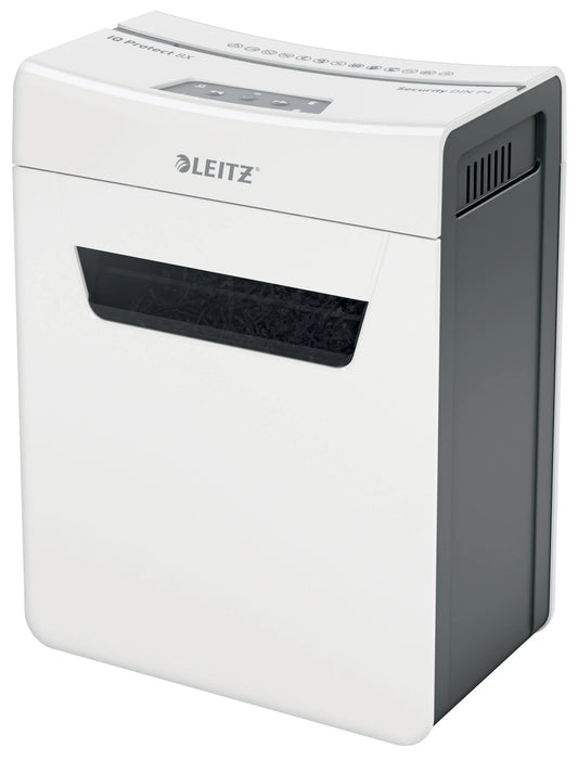 LEITZ Aktenvernichter IQ Protect 8091-20-00 8X, P-4, 14lt Idealshop