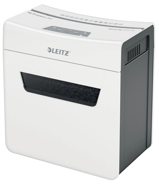 LEITZ Aktenvernichter IQ Protect 8093-20-00 3M, P-5, 10lt Idealshop