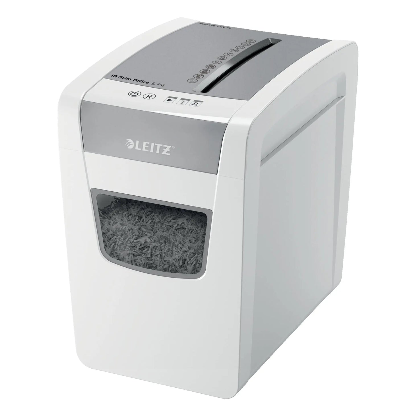 LEITZ Aktenvernichter IQ Slim Office 8098-00-00 P4 12 Blatt sehr leise Idealshop