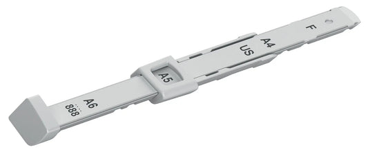 LEITZ     Anschlagschiene           grau Idealshop