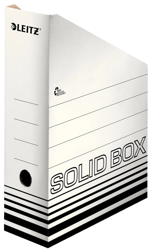 LEITZ Archiv-Stehsammler Solid A4 4607-00-01 weiss Idealshop