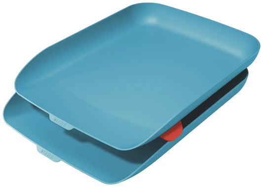 LEITZ Briefkorb Cosy A4 5358-10-61 blau Idealshop