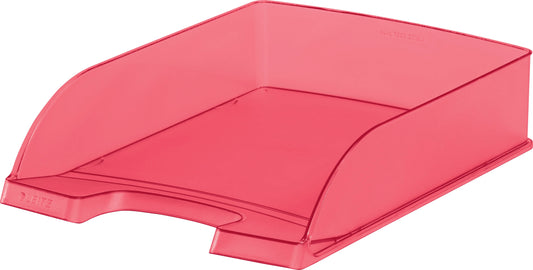 LEITZ Briefkorb Plus A4 52270026 rot frost Idealshop