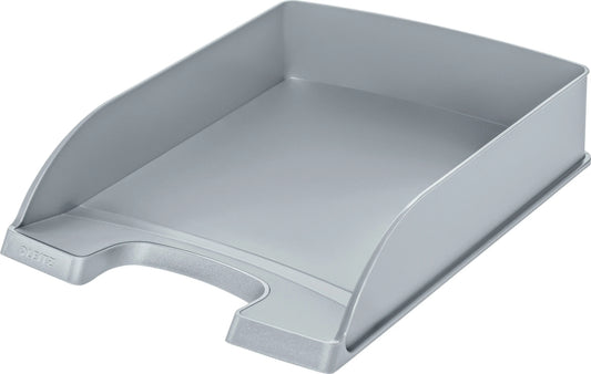 LEITZ Briefkorb Plus A4 52270084 silber Idealshop