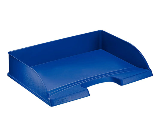 LEITZ Briefkorb Plus quer 52180035 blau Idealshop