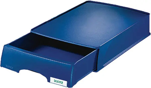 LEITZ Briefkorb-Schublade Plus A4 52100035 blau Idealshop