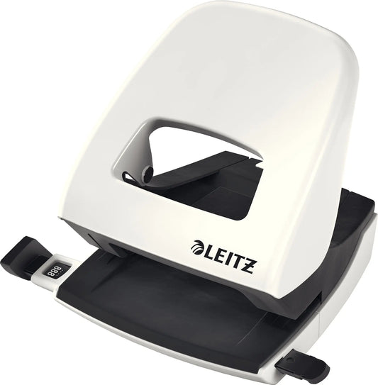LEITZ Bürolocher NeXXt WOW 5008 50081001 perlweiss 30 Blatt Idealshop