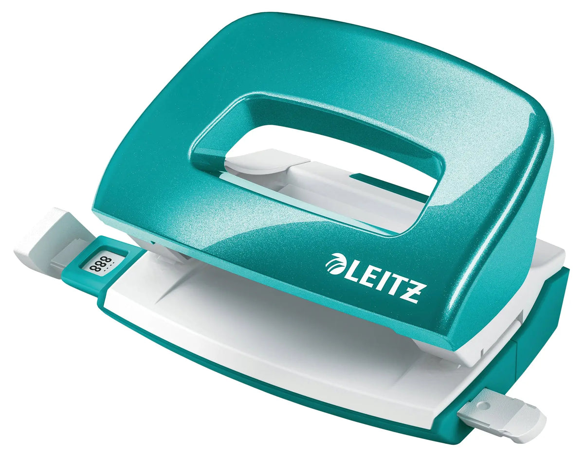 LEITZ Bürolocher NeXXt WOW 5060 50601051 eisblau 10 Blatt Idealshop