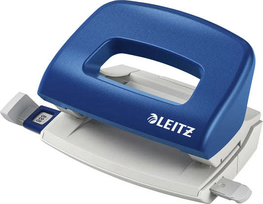 LEITZ Bürolocher NewNeXXt 0.8mm 50580035 blau 10 Blatt Idealshop