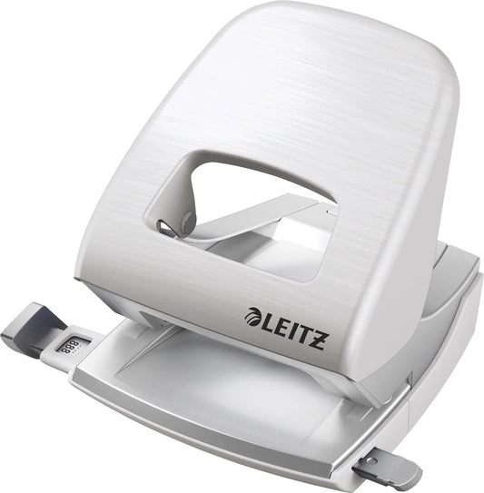 LEITZ Bürolocher NewNeXXt Metall 50060004 arktik weiss 30 Blatt Idealshop