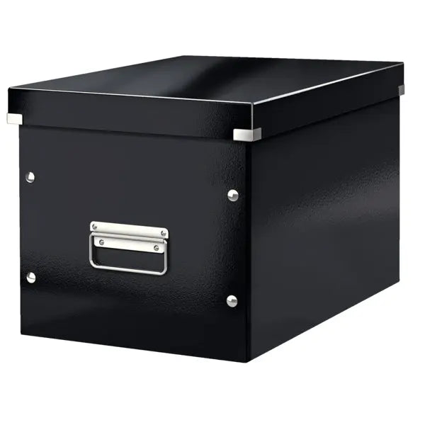 LEITZ Click&Store WOW Cube-Box L 61080095 schwarz 320x310x360mm Idealshop