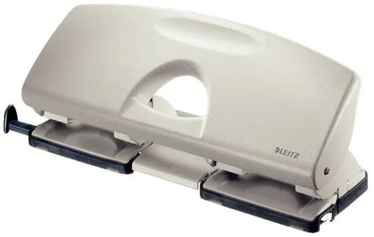 LEITZ Doppellocher 4/2.5mm 50120085 grau, 25 Blatt A6-A4 Idealshop
