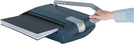 LEITZ Ent-Binder für impressBIND 140 74480000 silber/blau 50x7x340mm Idealshop
