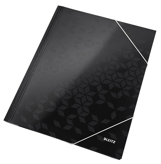LEITZ Gummibandmappe WOW A4 3982-00-95 schwarz Idealshop